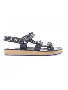 Chanel Sandals Black